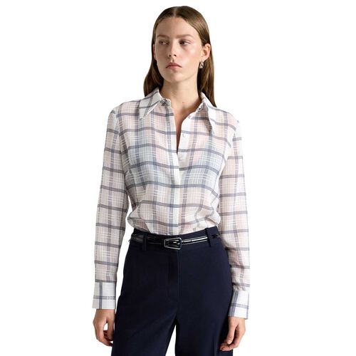 Cue Sheer Check Shirt